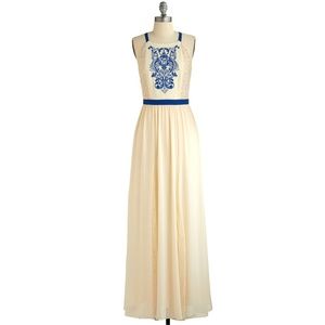 ModCloth Beautiful Museum Muse Maxi Dress in S
